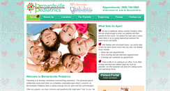Desktop Screenshot of bernardsvillepediatrics.com